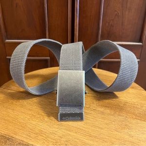 Columbia Adjustable Web Canvas Belt NWOT